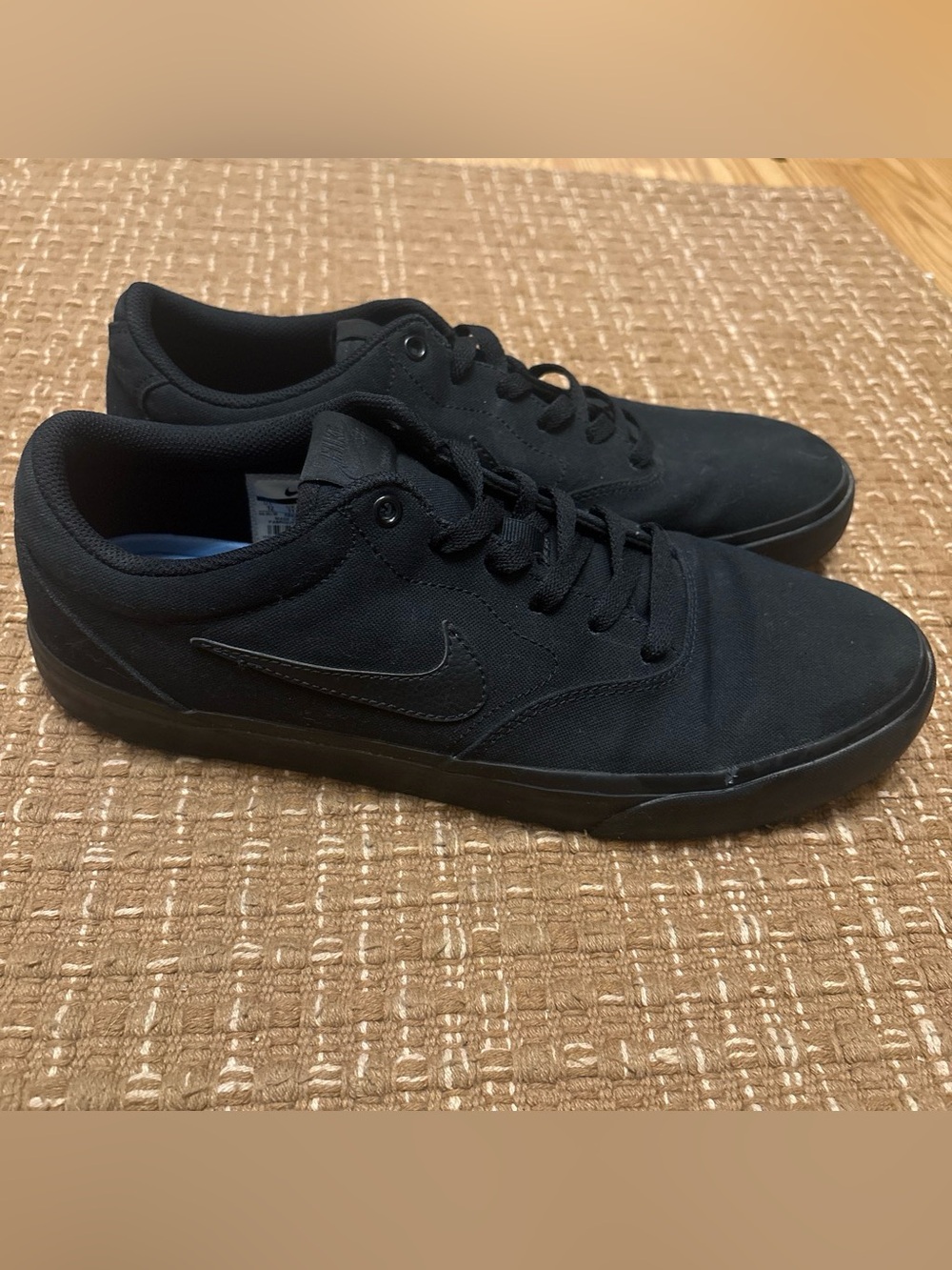 Nike Men’s All-Black Low-Top Sneakers